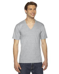 American Apparel 2456W - Unisex Fine Jersey Short-Sleeve V-Neck T-Shirt