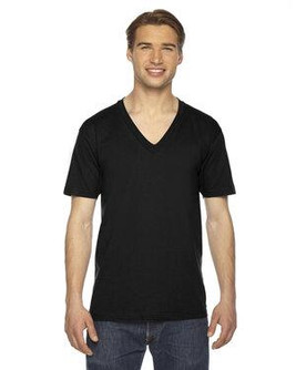 American Apparel 2456W - Unisex Fine Jersey Short-Sleeve V-Neck T-Shirt