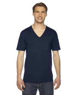 American Apparel 2456W - Unisex Fine Jersey Short-Sleeve V-Neck T-Shirt