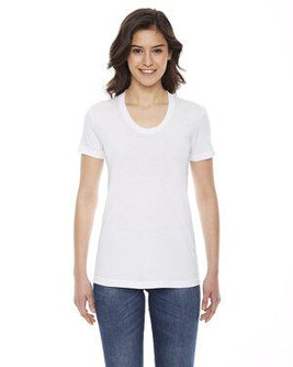 American Apparel BB301W - Ladies Poly-Cotton Short-Sleeve Crewneck