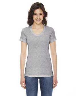 American Apparel TR301W - Ladies Triblend Short-Sleeve Track T-Shirt