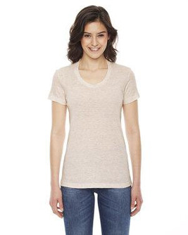 American Apparel TR301W - Ladies Triblend Short-Sleeve Track T-Shirt