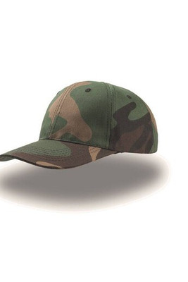 Atlantis AT015 - Versatile 6-Panel Sports Cap with Adjustable Fit