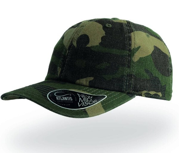 Atlantis AT024 - Atlantis Comfort 6-Panel Dad Cap with Mid Visor