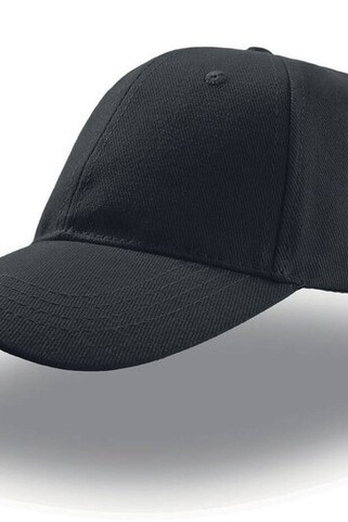 Atlantis AT042 - Komfortabel 6-Panel Kasket i Børstet Bomuld