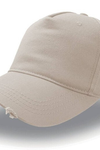 Atlantis AT052 - Vintage Chino Cargo Cap with Metal Buckle