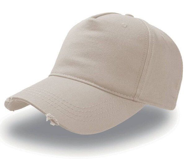Atlantis AT052 - Vintage Chino Cargo Cap with Metal Buckle