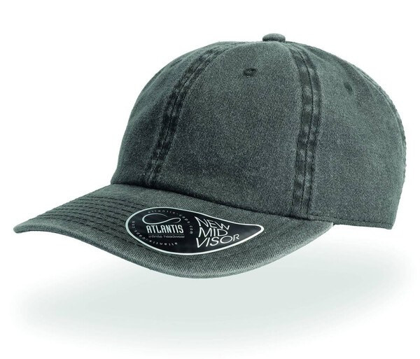 Atlantis AT056 - Classic Cotton Comfort Cap with Precurved Visor