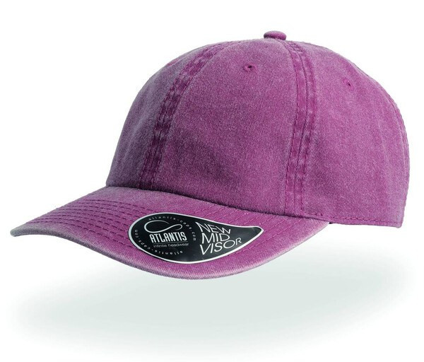 Atlantis AT056 - Classic Cotton Comfort Cap with Precurved Visor