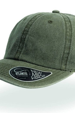 Atlantis AT056 - Classic Cotton Comfort Cap with Precurved Visor