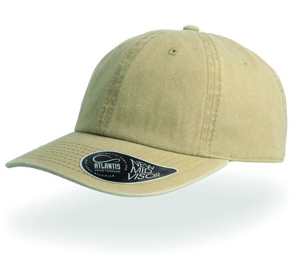 Atlantis AT056 - Classic Cotton Comfort Cap with Precurved Visor