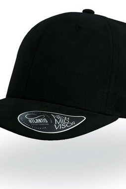Atlantis AT058 - Casquette 6 Panneaux Mid Visor