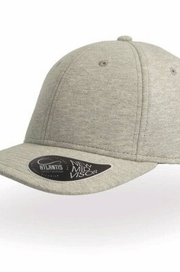 Atlantis AT059 - Casquette 6 Pans Mid Visor Jersey