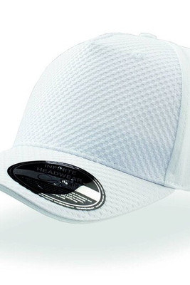 Atlantis AT062 - Casquette 5 pans effet nid d'abeille