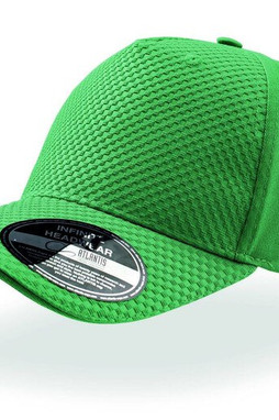 Atlantis AT062 - Casquette 5 pans effet nid dabeille