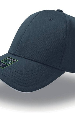 Atlantis AT064 - 6-panel cap in bamboo/polyester blend