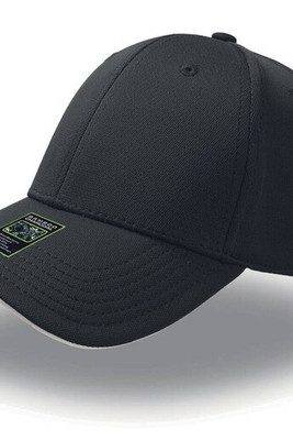 Atlantis AT064 - 6-panel cap in bamboo/polyester blend