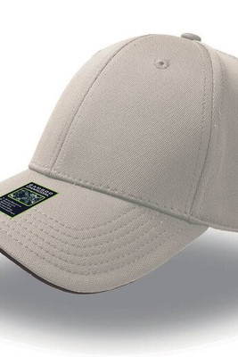 Atlantis AT064 - 6-panel cap in bamboo/polyester blend