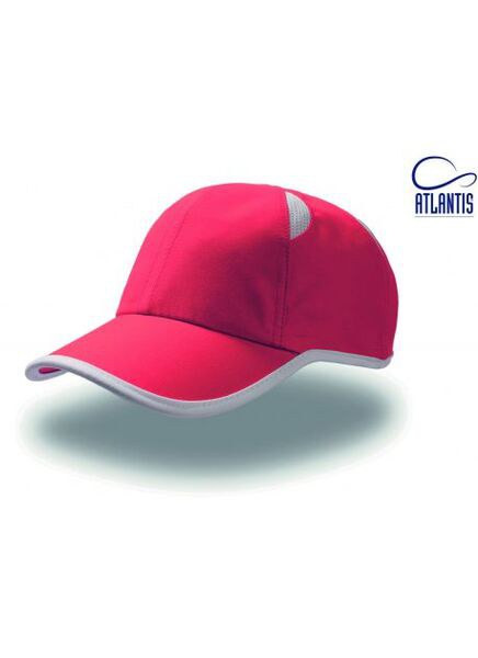 Atlantis AT066 - Atlantis 6-Panel Sport Cap with Mesh Ventilation