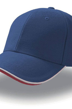 Atlantis AT077 - Casquette 6 Pans Contrastée