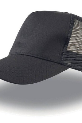 Atlantis AT085 - Atlantis 5-Panel Baumwoll Trucker Cap für Sport & Freizeit