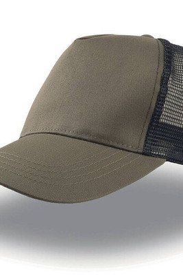 Atlantis AT085 - 5 Panel Cotton Trucker Cap