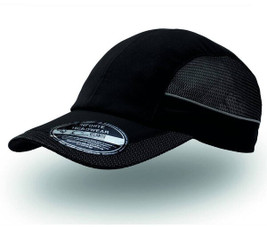 Atlantis AT087 - Reflective Mesh Performance Cap with Metal Buckle