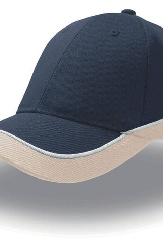 Atlantis AT088 - Casquette 6 Pans Constratée