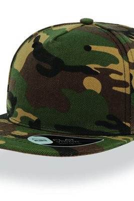 Atlantis AT090 - 5 panel flat visor cap