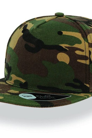 Atlantis AT090 - Casquette Visière Plate 5 Pans