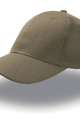 Atlantis AT093 - Polyester Structured Panel Cap with Velcro Closure
