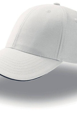 Atlantis AT094 - 6-panel cap with sandwich visor