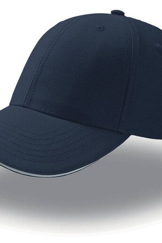 Atlantis AT094 - 6-panel cap with sandwich visor