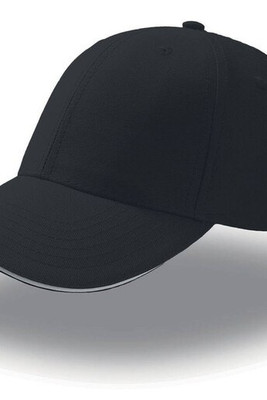 Atlantis AT094 - 6-panel cap with sandwich visor