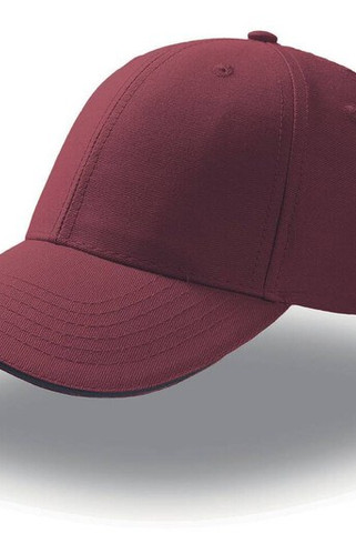 Atlantis AT094 - 6-panel cap with sandwich visor
