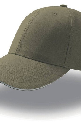 Atlantis AT094 - 6-panel cap with sandwich visor