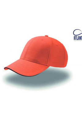 Atlantis AT094 - 6-panel cap with sandwich visor