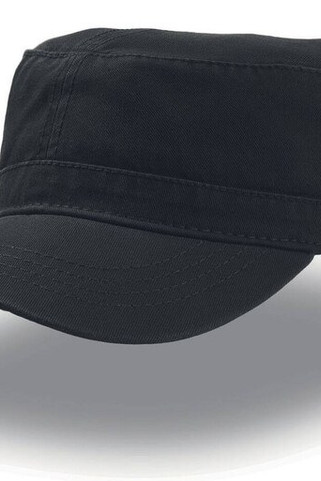 Atlantis AT098 - Chic Military Style Cotton Cap with Adjustable Fit