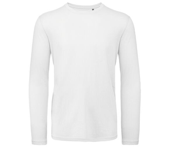 B&C BC070 - T-shirt da uomo a maniche lunghe in cotone biologico