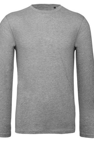 B&C BC070 - Langermet T-skjorte for menn, økologisk bomull