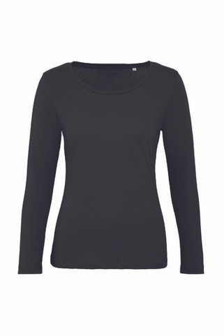 B&C BC071 - Eco-Friendly Organic Cotton Womens Long Sleeve Tee