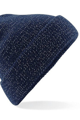 Beechfield BF407 - Heijastava Unisex Pipo Käännettävällä Reunalla