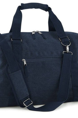 Bag Base BG650 - Sac de Voyage Vintage en Toile de Coton