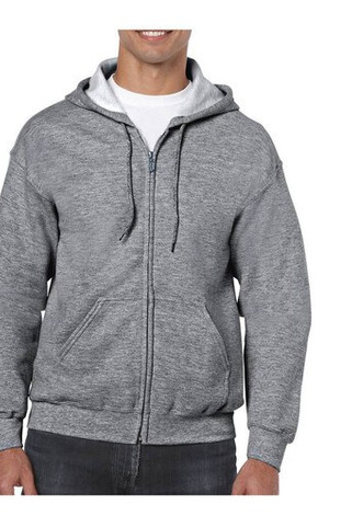 Gildan GN960 - Hættetrøje med lynlås til mænd