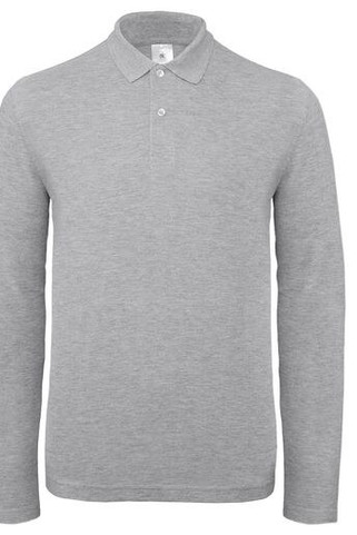 B&C ID1LS - Mens Classic Long Sleeve Polo Shirt