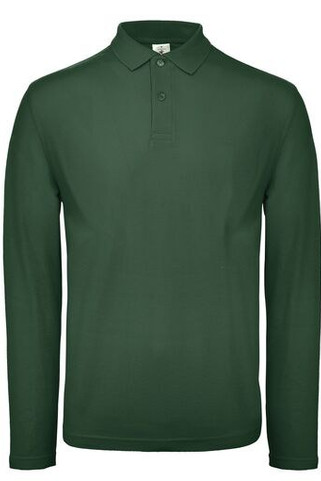 B&C ID1LS - Mens Classic Long Sleeve Polo Shirt