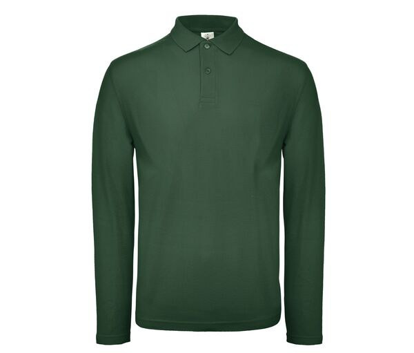 B&C ID1LS - Men's Classic Long Sleeve Polo Shirt