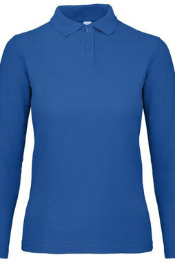 B&C ID1LW - Elegant Womens Long-Sleeve Polo Shirt