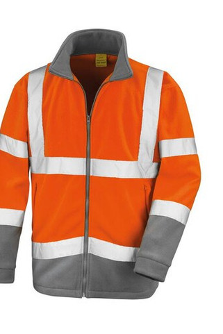 Result RS329 - Jachetă din Microfleece cu Vizibilitate Ridicată