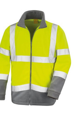 Result RS329 - Veste Micropolaire Haute Visibilité